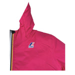 K-WAY giubbino tinta unita con cappuccio Fuxia per Bambina K6115FWAXX FUXIA K-WAY 