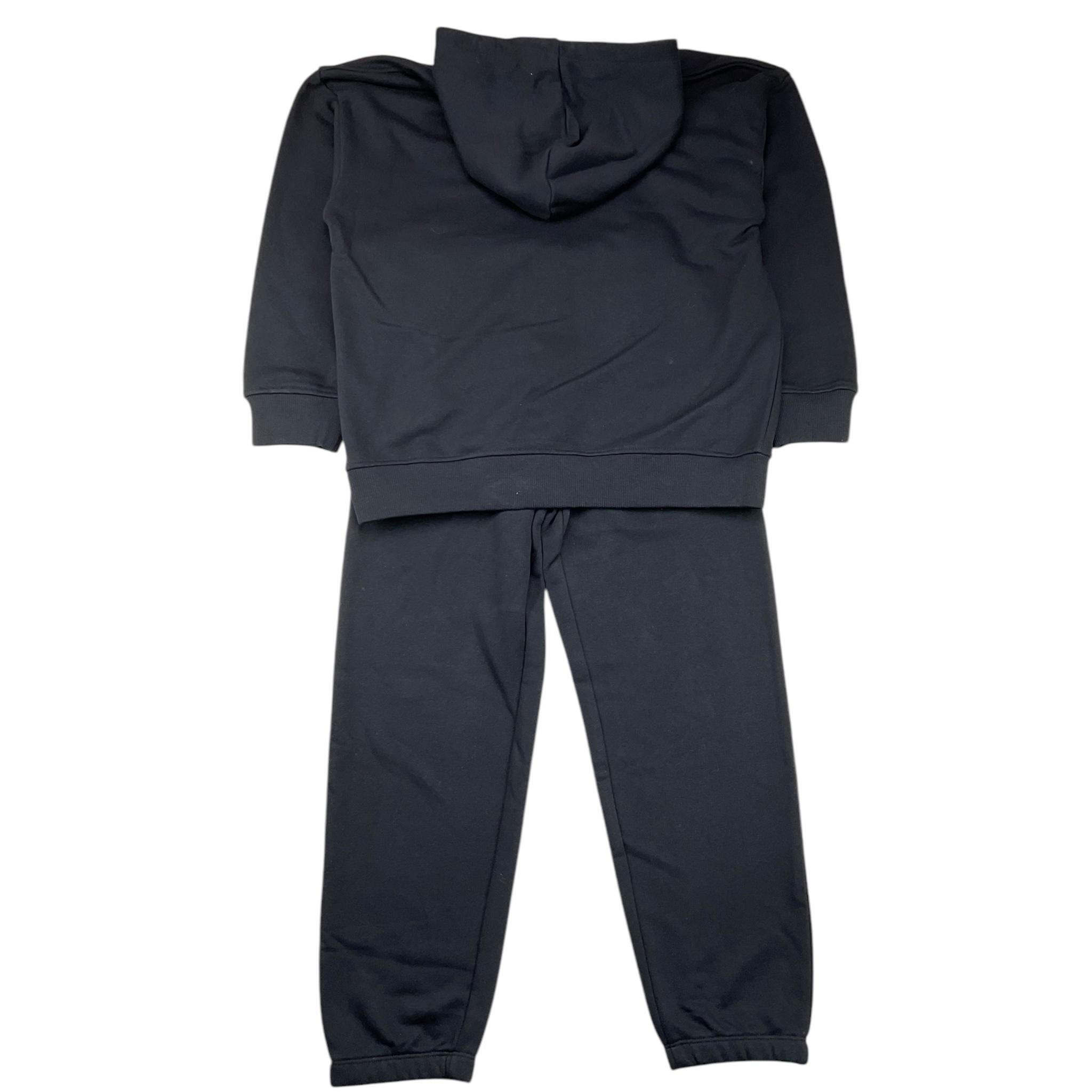 JOHN RICHMOND completo 2 pezzi felpa-pantalone tinta unita Nero per Bambino RBA25007CF NERO JOHN RICHMOND 