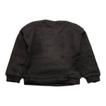 MOUSSE felpa girocollo tinta unita con rouches Nero per Bambina SUPER NERO MOUSSE 