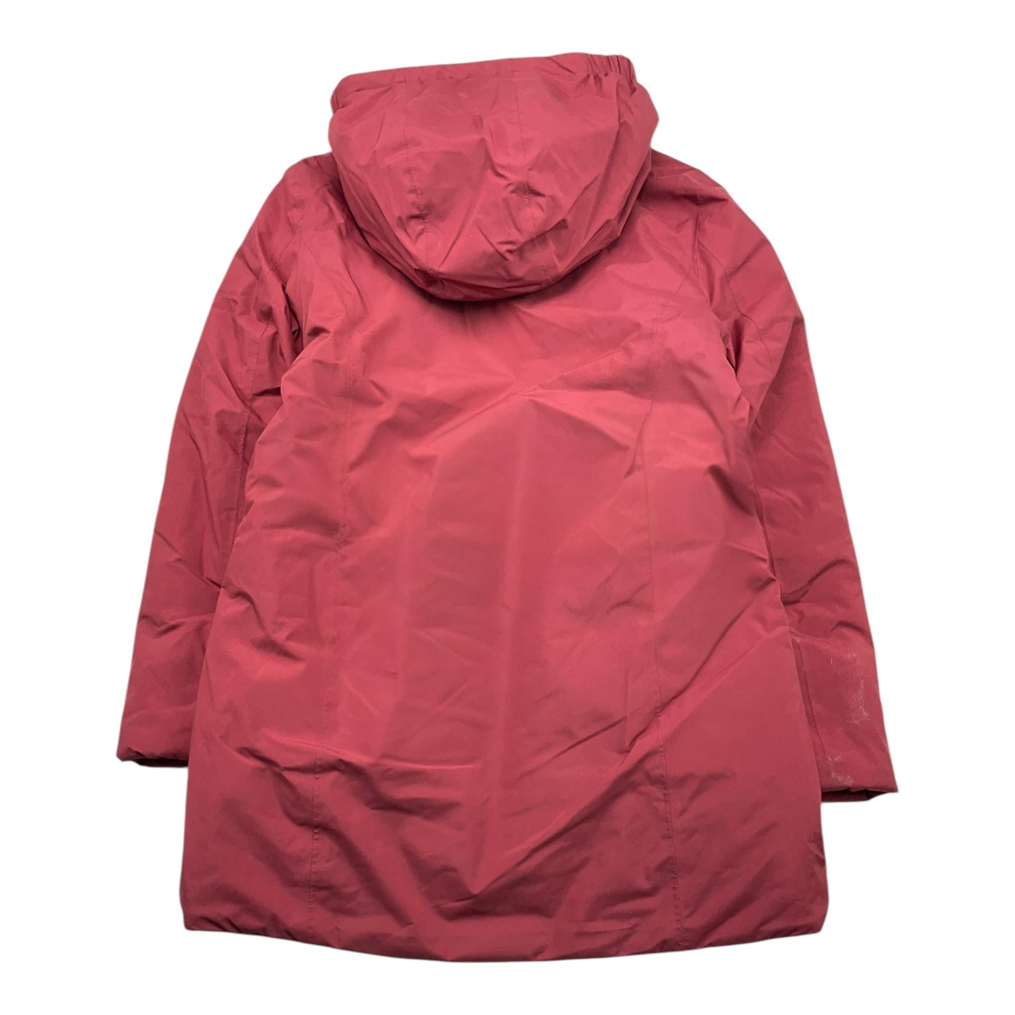 K-WAY giubbino tinta unita con zip e cappuccio Bordeaux per Bambino K41383W BORDEAUX K-WAY 