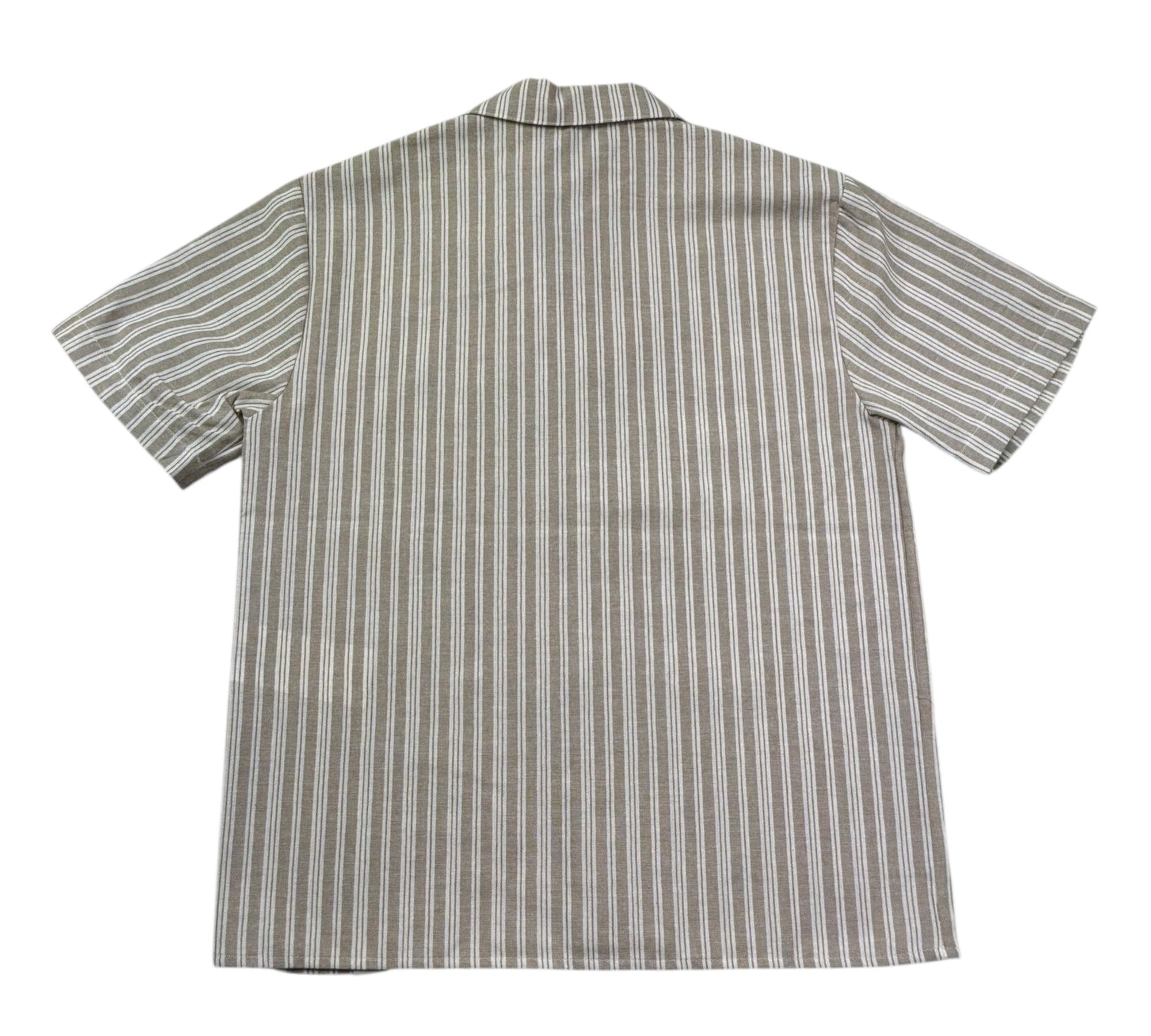 Paolo Pecora Camicia Mezza Manica Fantasia A Righe per Bambino PP4288 BEIGE PAOLO PECORA 