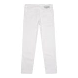 Dondup Schlichte Hose mit Booties und Taschen Weiß für Mädchen