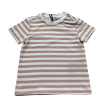 Trussardi T-Shirt Fantasia A Righe per Neonata TIP26121TS BIANCO/ROSA TRUSSARDI 