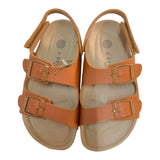 Genuins Schlichter Slipper mit Riemen und Lederschnalle für Kinder