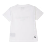 Trussardi T-Shirt Girocollo Tinta Unita con Stampa per Neonato TIP25011TSXXX BIANCO TRUSSARDI 