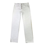 Dondup Jeans Einfarbig Mit 5 Taschen Weiß Für Mädchen
