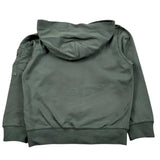 C.P. Company Felpa con Zip E Cappuccio Tinta Unita per Bambino CMF00Q VERDE C.P. COMPANY 