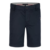 Tommy Hilfiger Bermuda Tinta Unita con Girovita Regolabile per Bambino KB0KB09641X BLU TOMMY HILFIGER 