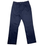 Manuel Ritz Einfarbige Hose mit Amerika-Taschen und verstellbarem Bund Blau für Jungen