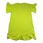 Gaelle Abito Mezza Manica Tinta Unita con Stampa per Bambina 2746V00339 VERDE GAELLE 