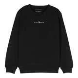 JOHN RICHMOND felpa girocollo tinta unita con stampa Nero per Neonato RBA24110FENX NERO JOHN RICHMOND 