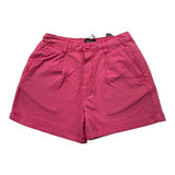 Cecyle Einfarbige Jeansshorts mit elastischer Taille Magenta für Mädchen