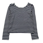 Imperial Shirt Fantasia A Righe per Bambina ML05031G75 BIANCO/BLU IMPERIAL 