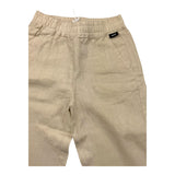 Aspesi Einfarbige Hose mit elastischer Taille Beige für Jungen