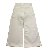Twinset Pantalone Modello A Palazzo Tinta Unita per Neonata 251GJ2611N BIANCO TWINSET 
