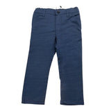 Boss Schlichte Hose mit verstellbarer Taille, Blau, für Neugeborene