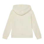 Calvin Klein Felpa Tinta Unita con Cappuccio E Stampa per Bambino IB0IB02380 PANNA CALVIN KLEIN 