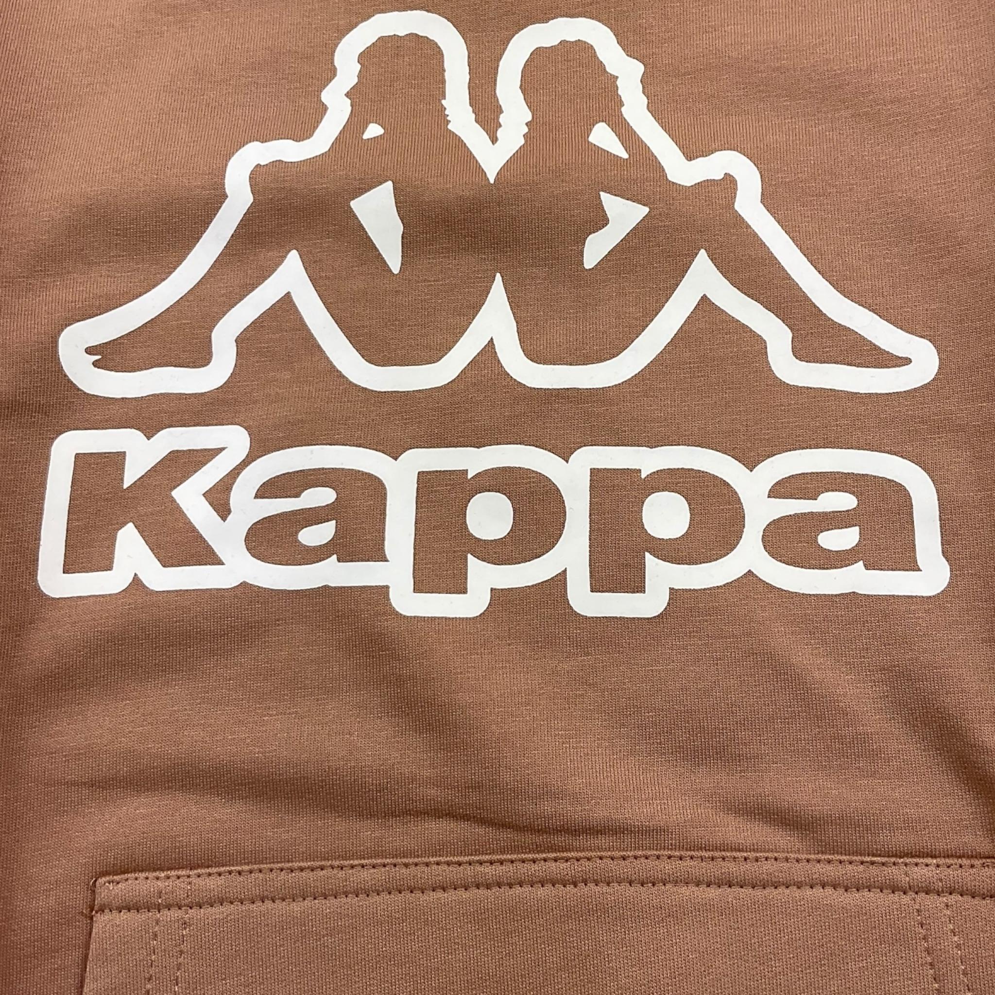 KAPPA felpa girocollo tinta unita con logo Biscotto per Bambino 8031F0062 BISCOTTO KAPPA 