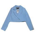 Relish Mod Crop Jacke Einfarbig Hellblau Für Mädchen