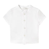 Mayoral Camicia Tinta Unita Mezza Manica per Neonato 1101 BIANCO MAYORAL 