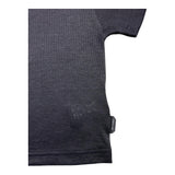 Yes London – Schwarzes, einfarbiges T-Shirt mit Rundhalsausschnitt für Babys