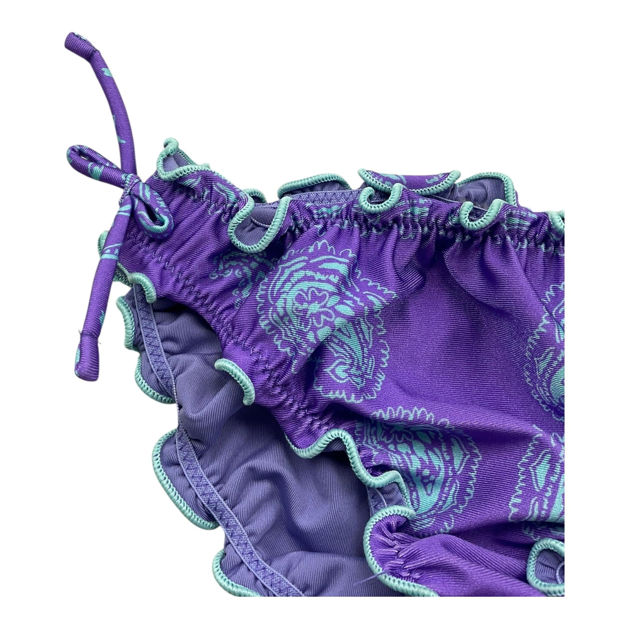 F**K Costume Mutandina Tinta Unita per Neonata FJ25B4A14BBX63NN VIOLA F**K 