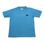 C.P. Company T-Shirt Girocollo tinta unita con Stampa Azzurro per Bambino CNM008 AZZURRO C.P. COMPANY 