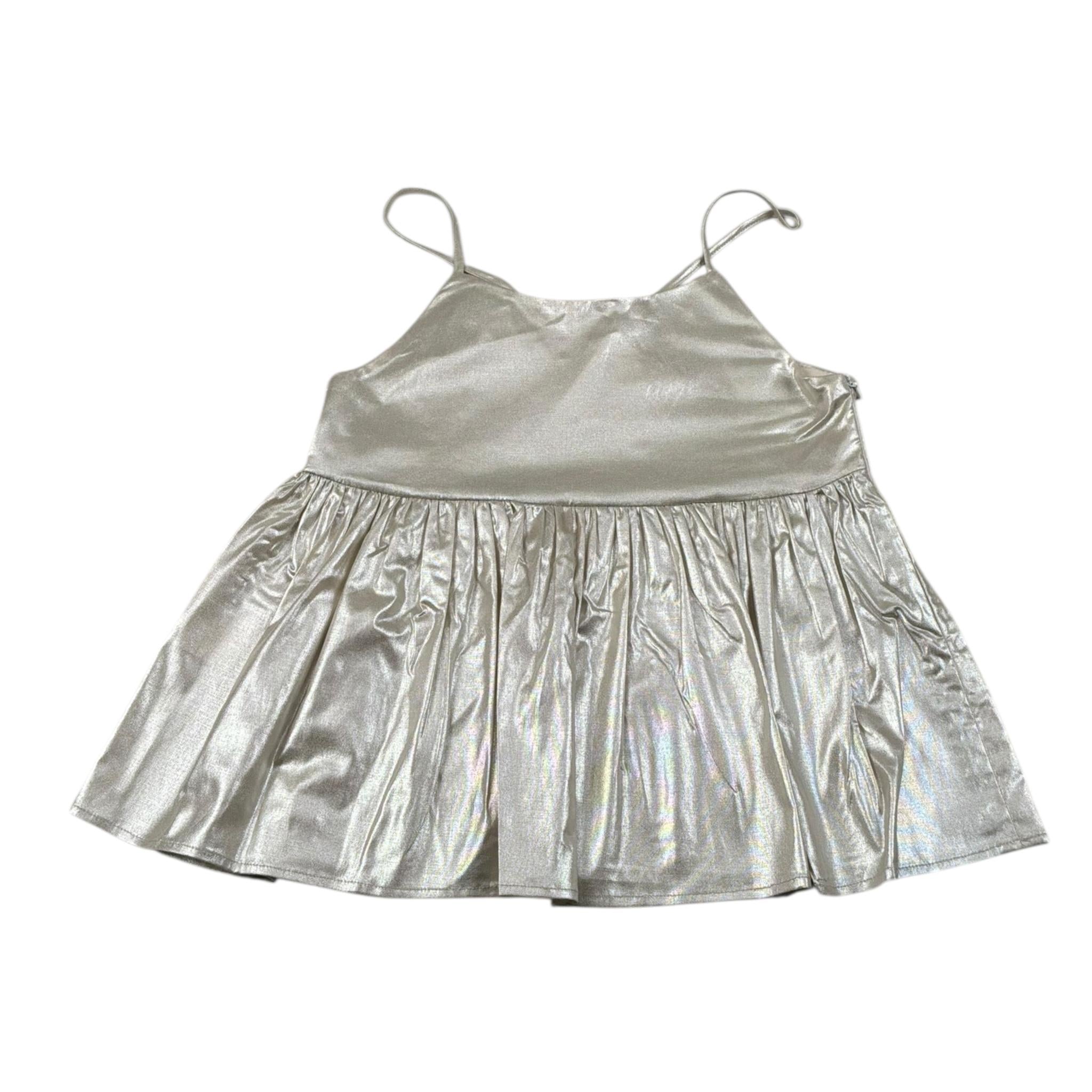 Vicolo Top Tinta Unita con Bretelle per Neonata 3146M00279N BRONZO VICOLO 