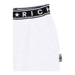 John Richmond Pantalone In Tuta Tinta Unita con Elastico Logato per Bambina RGP25110PA GRIGIO JOHN RICHMOND 