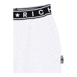 John Richmond Pantalone In Tuta Tinta Unita con Elastico Logato per Bambina RGP25110PA GRIGIO JOHN RICHMOND 