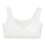 Monnalisa Top Tinta Unita  per Bambina 71E302 BIANCO MONNALISA 