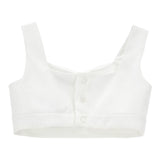 Monnalisa Top Tinta Unita  per Bambina 71E302 BIANCO MONNALISA 