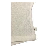 Teddy E Minou Poloshirt mit halben Ärmeln und Rundhalsausschnitt, einfarbig, weiß, für Neugeborene