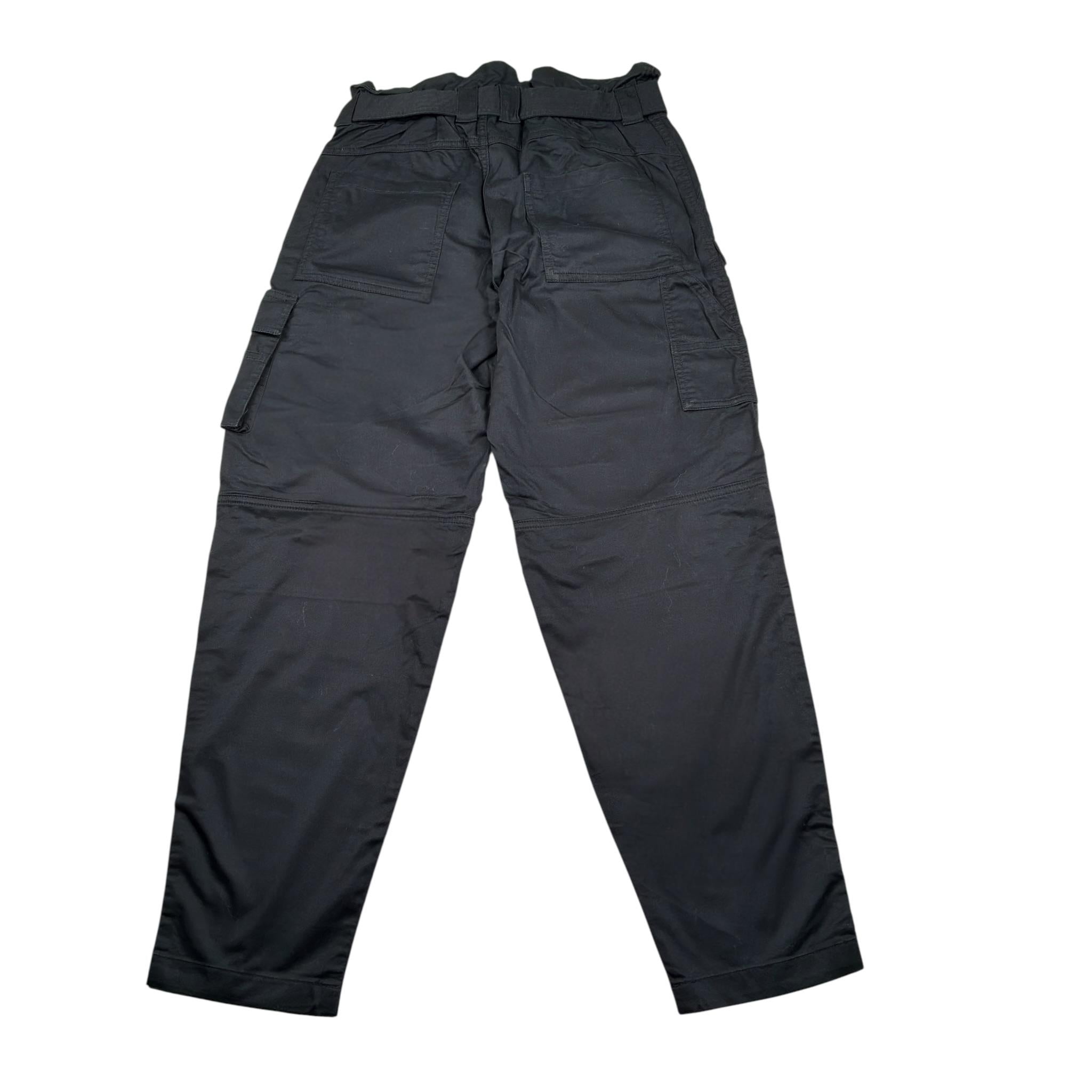 Diesel Pantalone tinta unita con Cinturino Nero per Bambina 0461 NERO DIESEL 