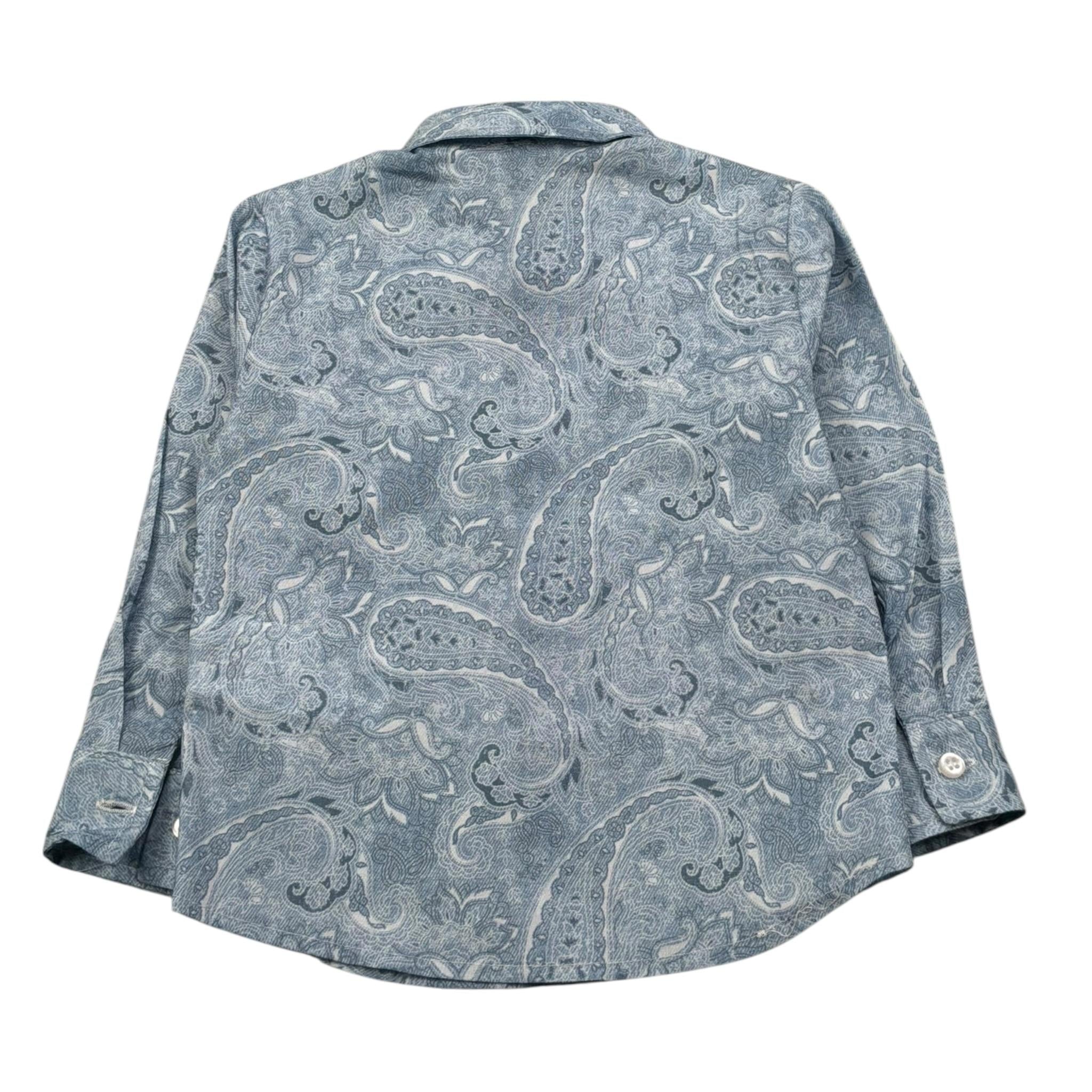 M+E' Camicia Manica Lunga tinta unita Azzurro per Neonato UEM0529X AZZURRO M+E' 