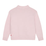 BillIEBLUSH maglia gircollo tinta unita con brillantini Rosa per Bambina U20464 ROSA BillIEBLUSH 