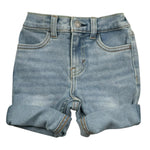Levi'S Bermuda In Denim Tinta Unita con Elastico In Vita per Neonato 6EL347 AZZURRO LEVI'S 