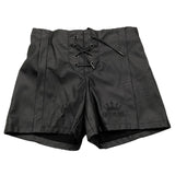 Aniye By Girl – Schwarze Shorts aus Kunstleder für Mädchen