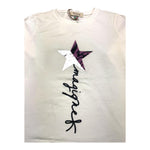 DIXIE shirt girocollo tinta unita con stampe in contrasto Panna per Bambina LB62030G34 PANNA DIXIE 