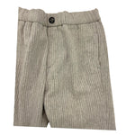 MICHAEL COAL pantalone tinta unita con fantasia a righe Grigio per Bambino LITADA3124F24 GRIGIO MICHAEL COAL 
