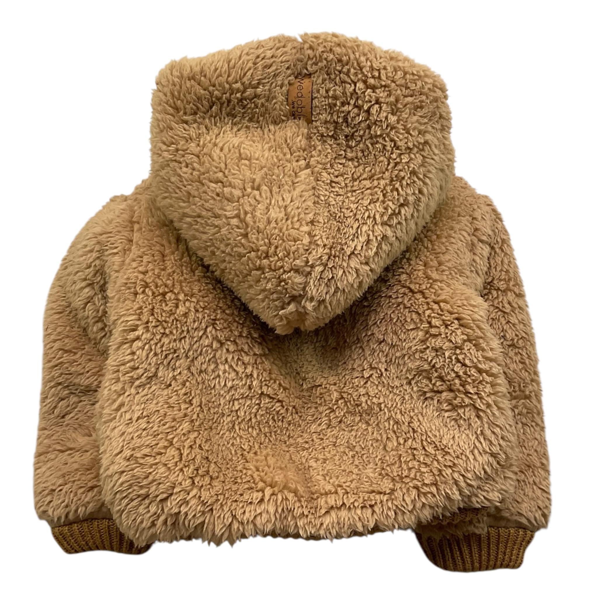 WEDOBLE felpa teddy tinta unita con cappuccio Beige per Neonato I2304308P BEIGE WEDOBLE 