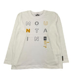 CANADA HOUSE shirt girocollo tinta unita con stampa in contrasto Bianco per Bambino 24476011 BIANCO CANADA HOUSE 
