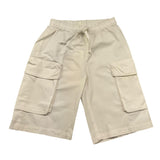 Zhoe & Tobiah Bermuda Tinta Unita con Elastico In Vita per Bambino J&P14M PANNA ZHOE & TOBIAH 