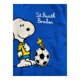 SAINT BARTH maglia modello polo tinta unita con stampa Cobalto per Bambino COVE001 COBALTO SAINT BARTH 