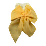 A' La Page Coperta Tinta Unita con Logo per Bambina AL255J GIALLO A' LA PAGE 