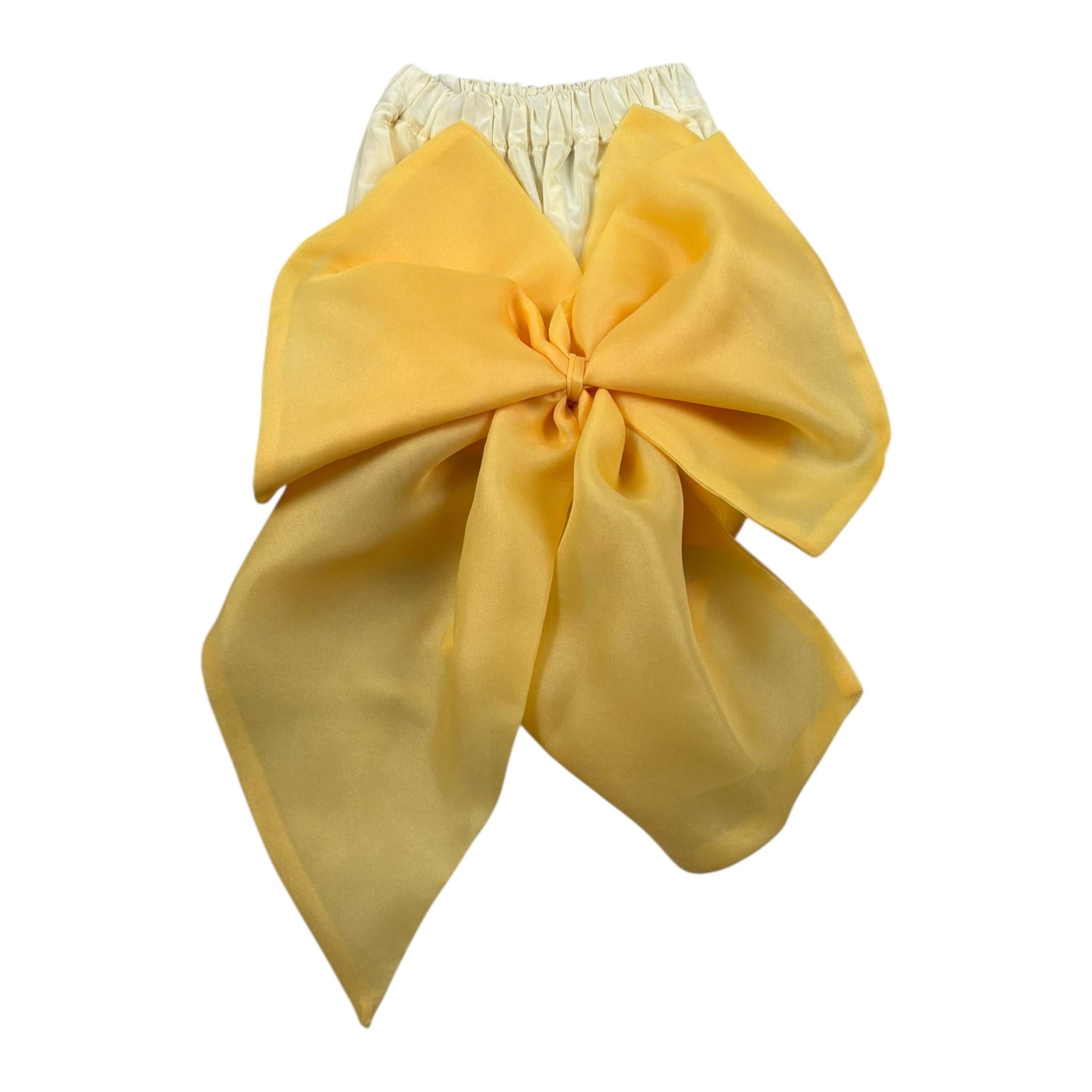 A' La Page Coperta Tinta Unita con Logo per Bambina AL255J GIALLO A' LA PAGE 