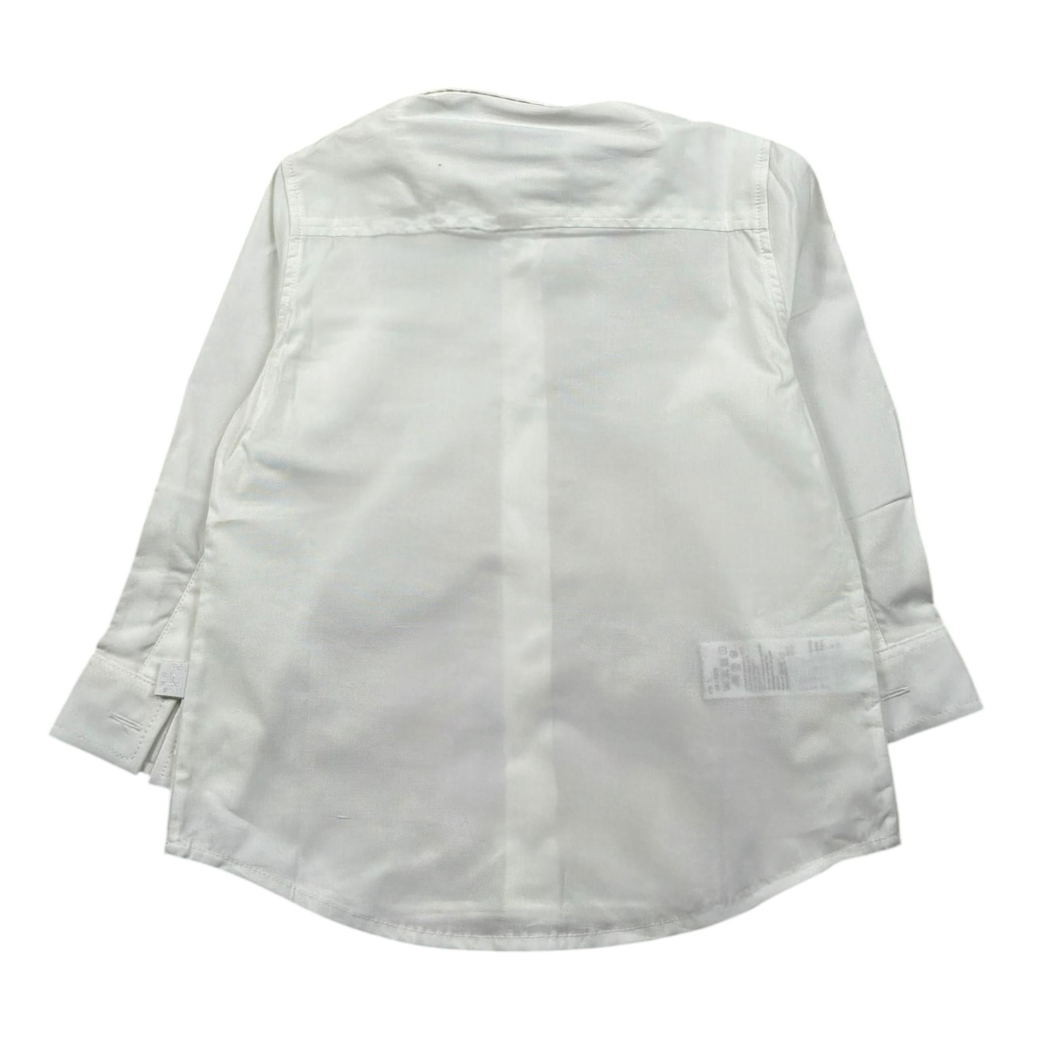 Il Gufo Camicia Manica Lunga Tinta Unita per Bambino COPCL176C0031 BIANCO IL GUFO 