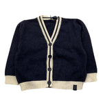 FAY cardigan tinta unita con profili in contrasto Blu per Neonato FT9000 BLU FAY 