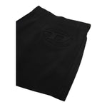 Diesel Gonna Tinta Unita con Elastico In Vita per Bambina J02195 NERO DIESEL 