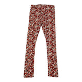 Name.It Einfarbige Leggings mit weißem Blumenmuster für Mädchen